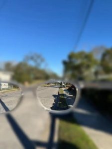 Is this how people who need glasses really see the world. A big blurred background?