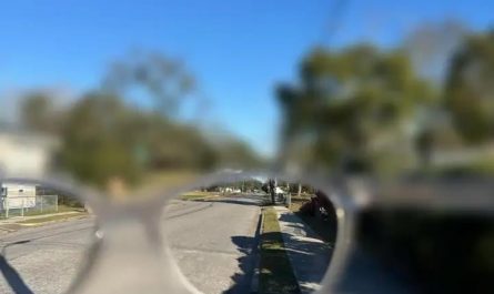 Is this how people who need glasses really see the world. A big blurred background?