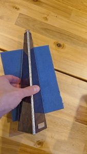 Just out of the studio, an art glass UV reactive kaleidoscope.