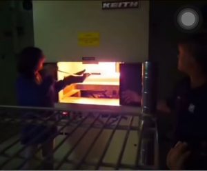 LI-900 - Made of 99.9% air and engineered by NASA, this material can withstand temperatures up to 1,200°C while keeping the opposite side cool