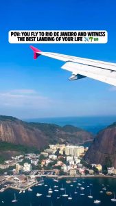 Landing at Santos Dumont Airport (Rio de Janeiro) feels unreal