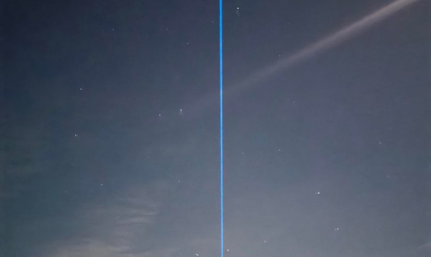 Laser called the Beam tonight in the UK