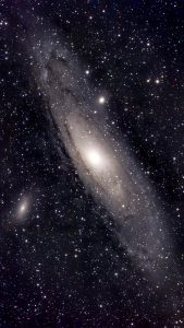 Last Night's Capture Of Our Closest Galactic Neighbor, The Andromeda Galaxy.