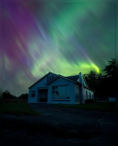 Last nights “once in 20 year solar storm” over my house in rural New Zealand