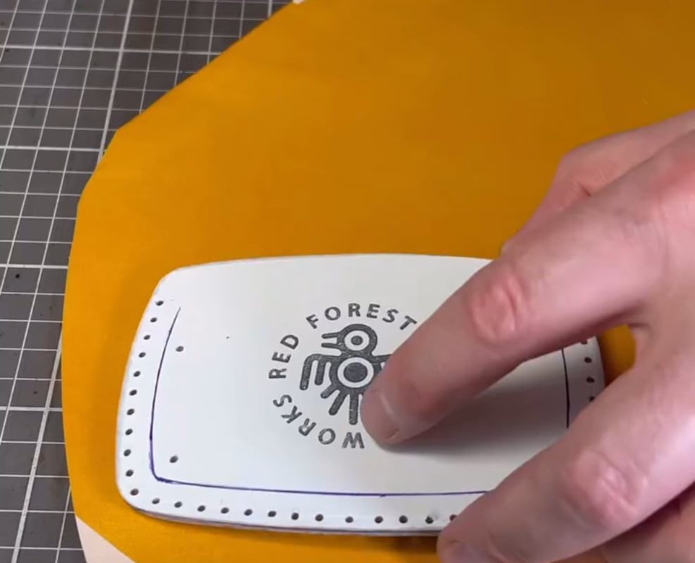Leather crafting a wallet