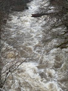 “Little” White Salmon River in Washington is not so little today.