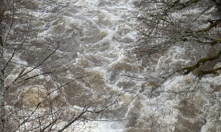 “Little” White Salmon River in Washington is not so little today.