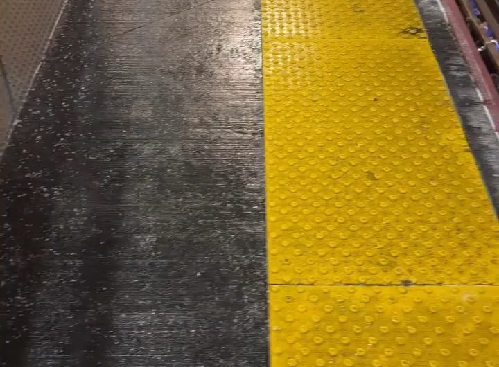 Long Island Rail Road uses gas heaters at Jamaica Station so the railroad track switches don’t freeze in winter