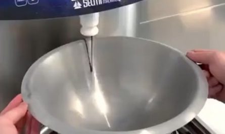 Making a chocolate dragon