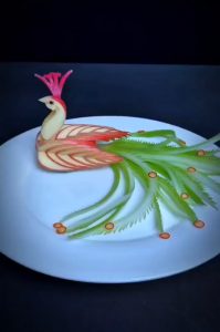 Making amazing art from Vegetables