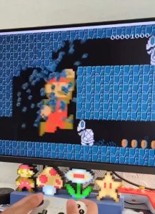 Mario with the super mushroom mod