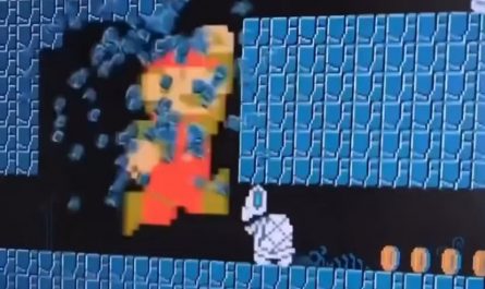 Mario with the super mushroom mod