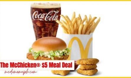 McChicken Meal Deal at McDonalds for $5