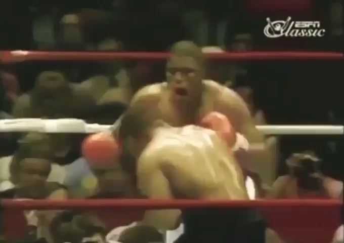 Mike Tyson in his prime, was not a human