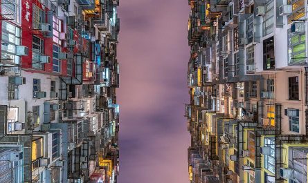"Monster building" in Hong Kong