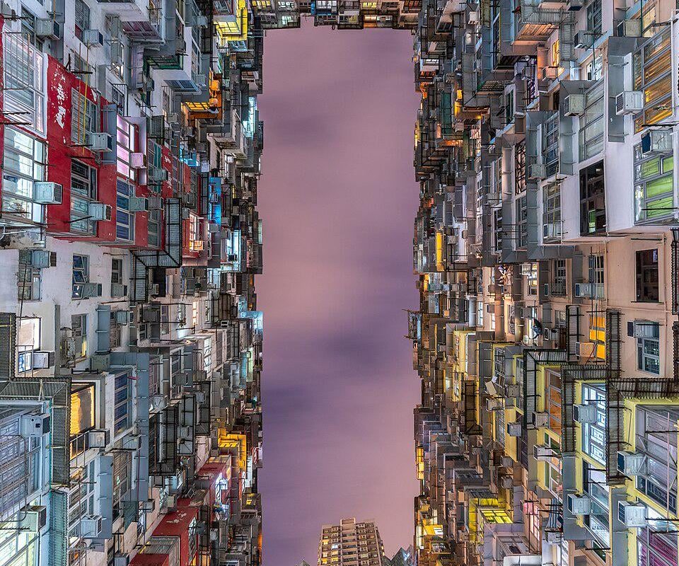 "Monster building" in Hong Kong