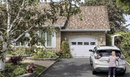 My mother passed away a few years ago, but I can still see her washing her car on Google Maps