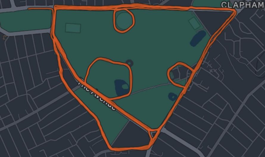 My pizza shaped 21km run 👍