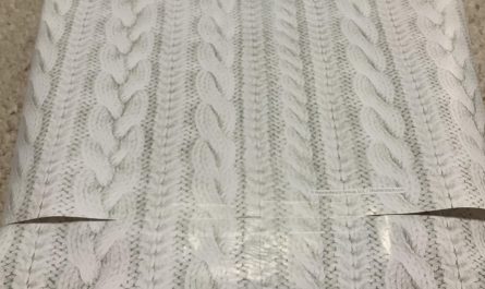 My wrapping paper matched up perfectly