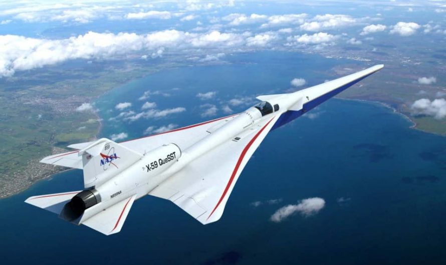 NASA’s experimental Lockheed Martin X-59 QueSST has just taken off for the first time. Designed to separate shockwaves and quiet the disruptive sonic boom that has long limited supersonic travel, the X-59 is shaping the future of aviation.