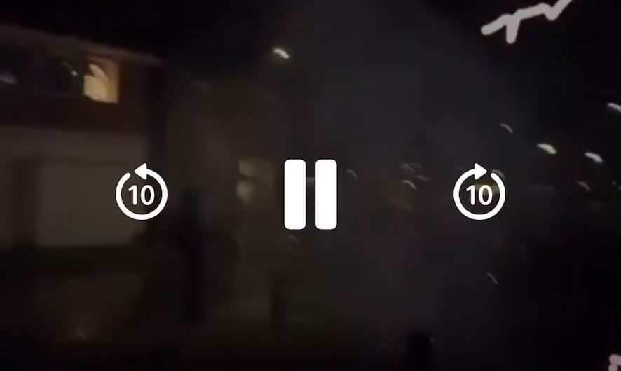 New year in Netherlands looks like war zone