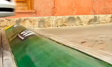 Non-Newtonian Fluid That Hardens Under Pressure But Softens When Stress Is Removed