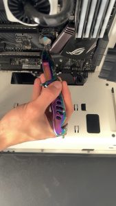 [OC] Removing the battery from my mobo