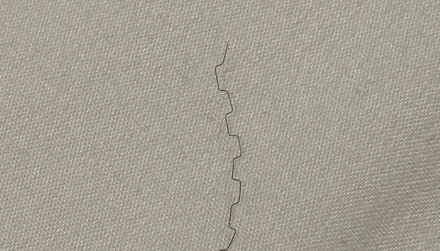 Odd pattern on strand of hair