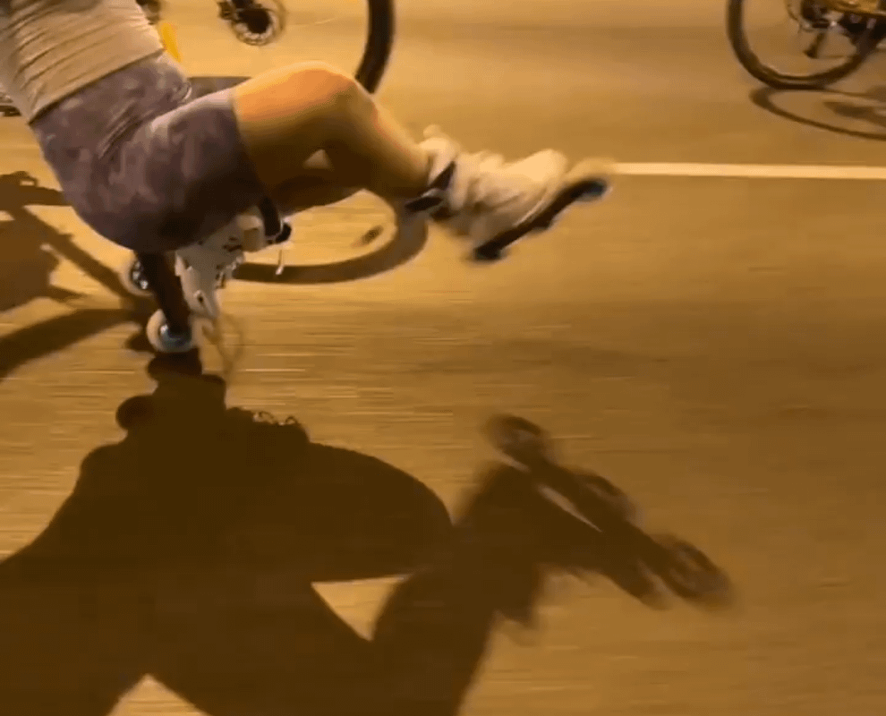 Oh my ankle...The amount of core strength you need for this is crazy.