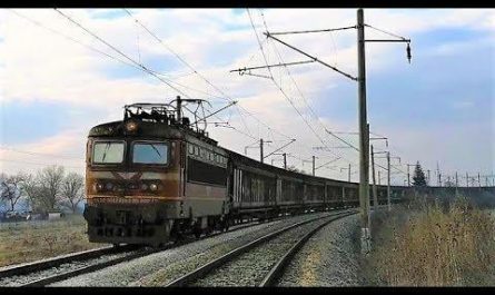 Old & Rusty Freight Train nearby Stambolovo, Bulgaria!