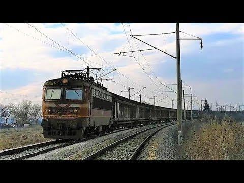 Old & Rusty Freight Train nearby Stambolovo, Bulgaria!