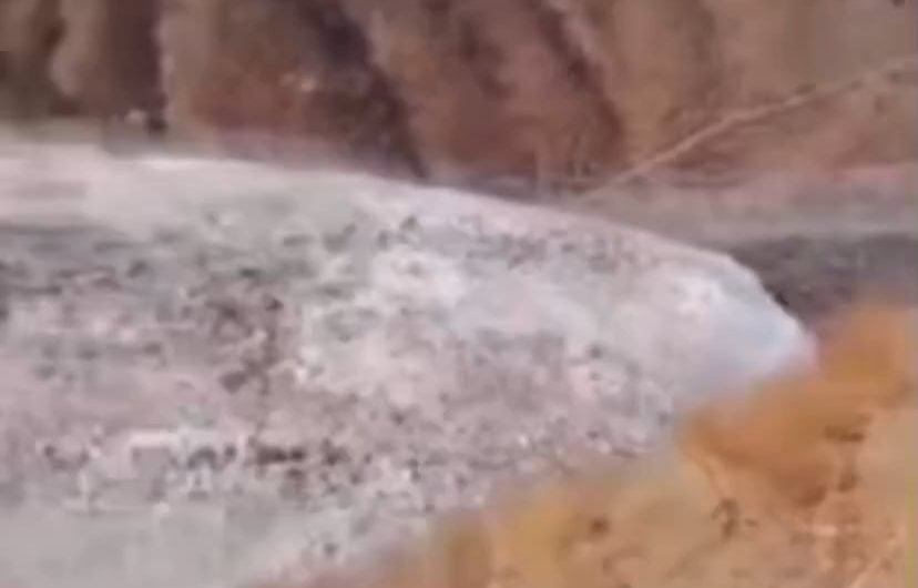 On Thursday, an approximately 2-kilometer-long, 25-meter-high, and up to 200-meter-wide section of the Ismoil Somoni Glacier in Tajikistan broke off near Safedobi village, sliding down a gorge. Climate change is driving rising temperatures in Tajikistan, which are double the global average.