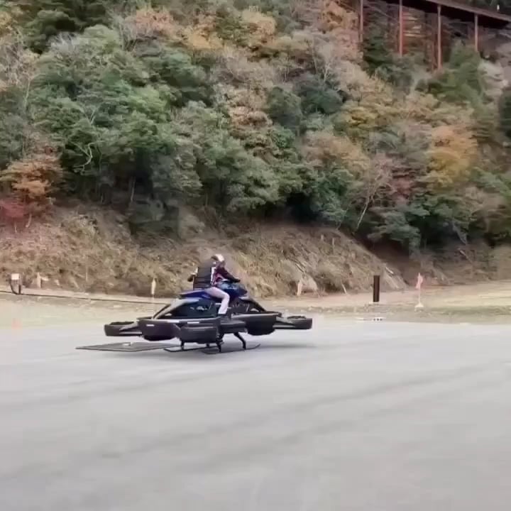 One of the first flying bikes , Xturismo