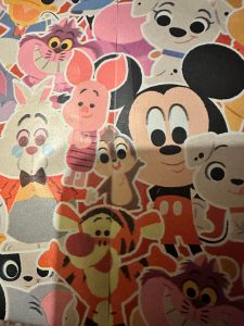 Perfectly Lined Up The Paper On The Last Gift Of The Night!!!