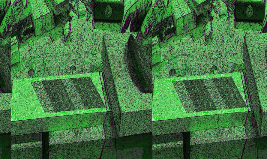 Planing a patterned wood block produces these perfect continuous shavings