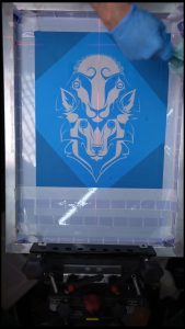 Printing by hand process