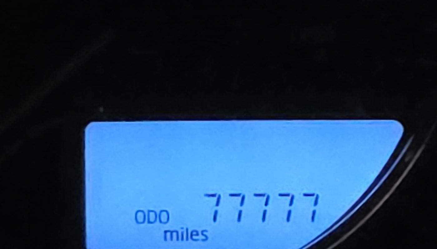 Pulled into the garage right as this happened!