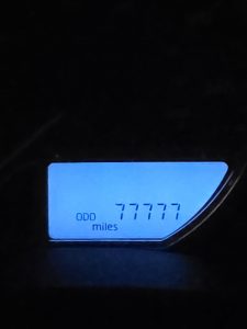 Pulled into the garage right as this happened!