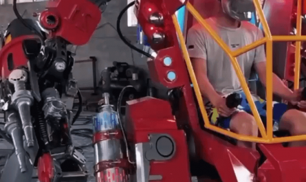 Real life mech warrior