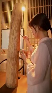 Relaxing incense burning