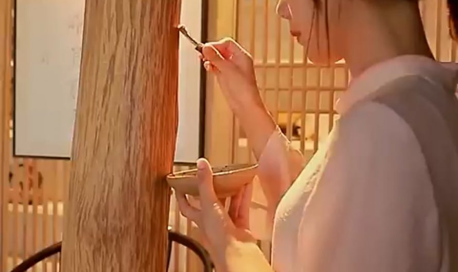 Relaxing incense burning