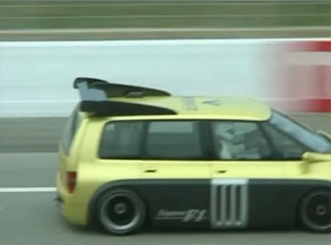 Renault Espace with an F1 V10.