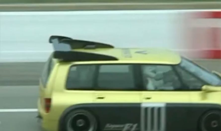 Renault Espace with an F1 V10.