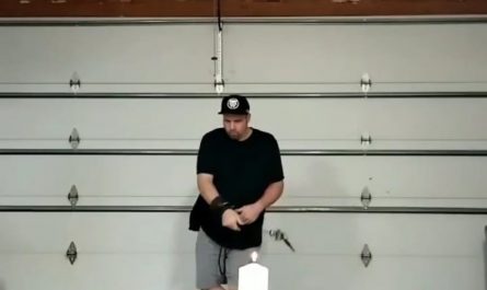 Retractable Rope Dart. 175 lb test steel cable. 6 ft of extention.