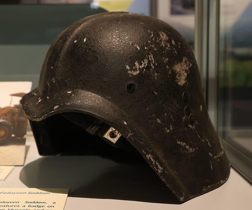 Saddam Hussein’s elite bodyguards wore helmets modeled after Darth Vader