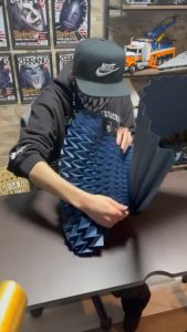 Satisfying paper folding that becomes art