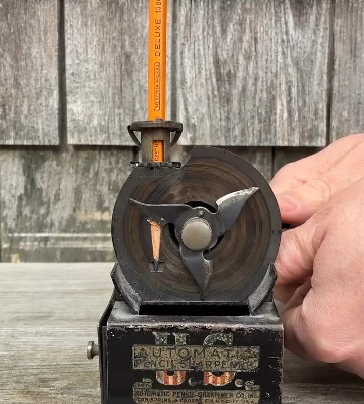 Sharpening of pencil