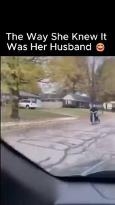 She knows him very well 🫡