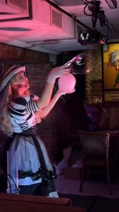 She needs a better audience.