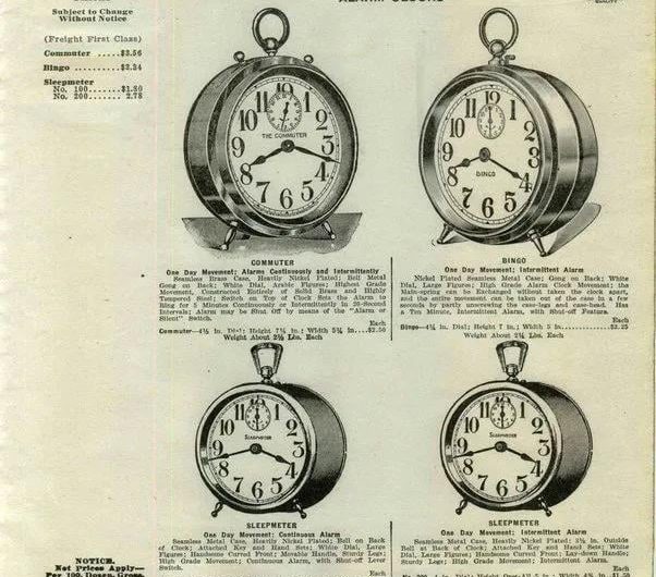 Since the 1950s, watches and clocks are advertised in the 10:10 position due to the pleasing “smile look” and the fact that brand logos are typically visible in this position. Pre 1950 8:20 was most common.